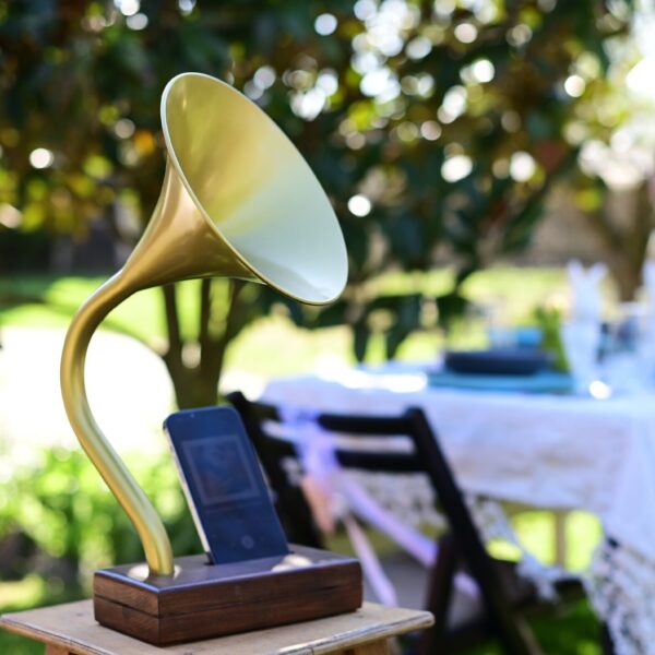 GRAMOFON MODERN – Amplificator acustic pentru smartphone