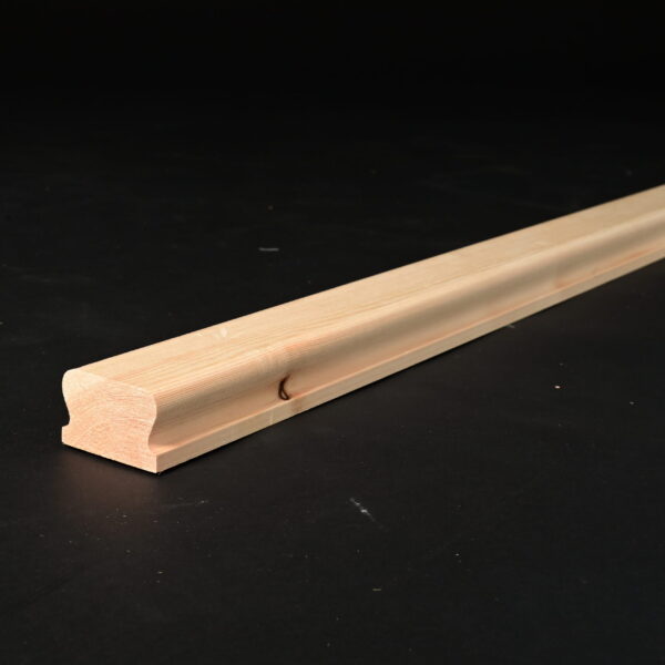 BALUSTRADĂ PIN- MODEL PLAT, 66 mm X 44 mm X 3 M